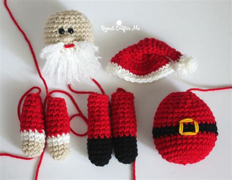 Crochet Santa Claus - Repeat Crafter Me