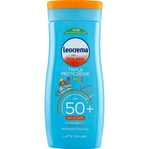 Solare Latte Tripla Protezione Bimbi Spf50 LEOCREMA 200 ML Coop Shop