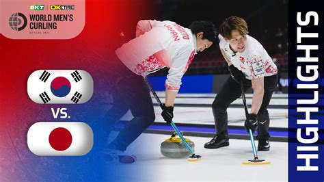 Korea V Japan Round Robin Bkt Tires Ok Tire World Men S Curling