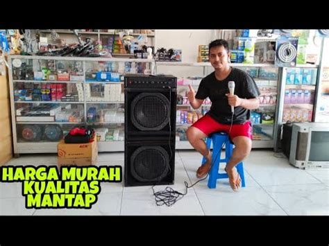 Baru Cek Sound Amplifier Mantap Juragan Siap Buat Acara Kumpul