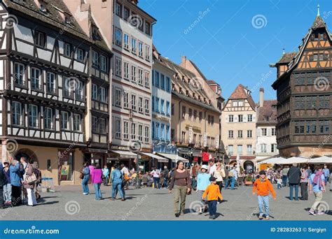 Old town of Strasbourg editorial stock photo. Image of landmark - 28283263