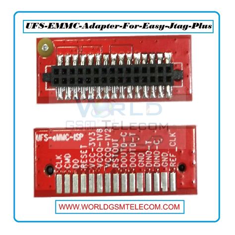 Easy Jtag Plus BGA 254 2 In 1 EMMC UFS Socket WORLD GSM TELECOM