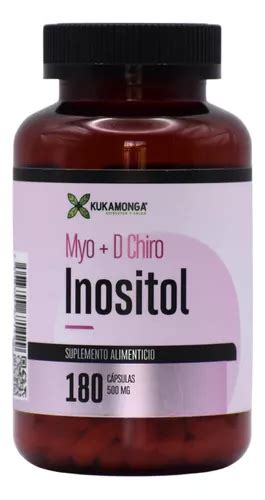 Inositol Puro Myo Inositol D Chiro Capsulas Mg Sabor Sin