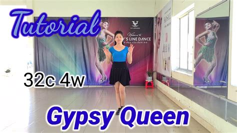 H Ng D N Gypsy Queen L Tutorial Line Dance Improver Vy S Linedance