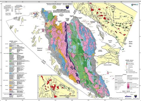 Geological Map Of Malaysia