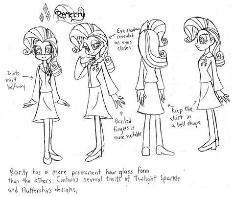 Rarity Human Model Sheet By Trinityinyang On Deviantart