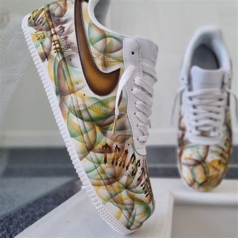 Nike Shoes Custom Hand Painted Nike Trapstar Air Force Poshmark