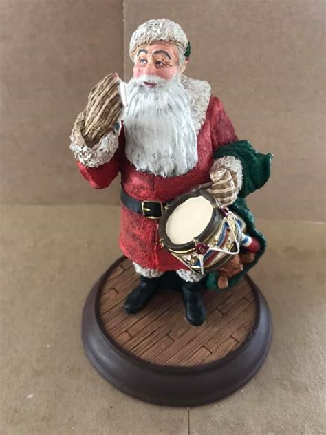 Norman Rockwell Collection Christmas Santa A Drum For Tommy