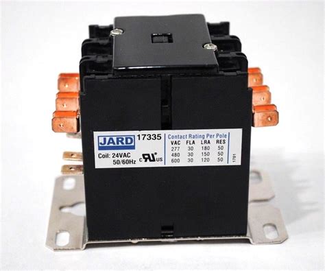 JARD 17335 Definite Purpose Contactor 24V 30A 3 Pole NEW EBay