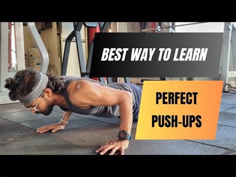 Push Ups Tutorial Best Way To Learn Push Ups Right Way To Do Push