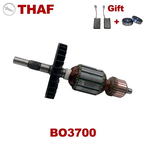 Free Bearing Carbon Brush V V Armature Rotor Anchor Stator