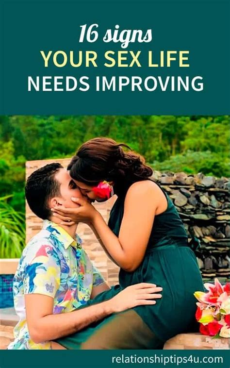 Signs Your Sex Life Needs Improving Relationshiptips U
