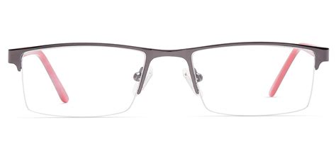 Specsmakers Dura Unisex Eyeglasses Half Frame Rectangle Medium 51 Meta Specsmakers Opticians