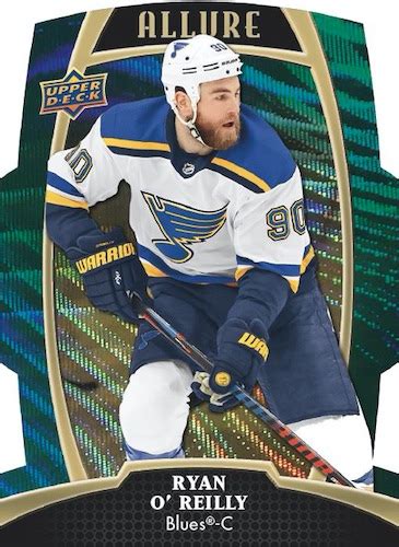 Upper Deck Allure Hockey Checklist Set Info Boxes Odds Date