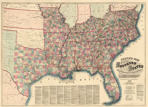Map Of Southern States Of America 5
