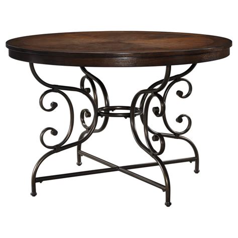 Signature Design By Ashley Brulind Round Dining Table