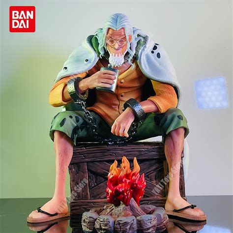 New One Piece Silvers Rayleigh Anime Figure Gk Action Figure Pvc Statue