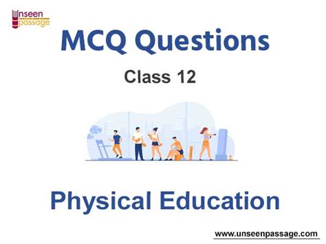 Mcq Questions Class 12 Physical Education