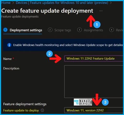 Intune Feature Update Deployment Policy For Windows 11 22h2 Upgrade Htmd Blog