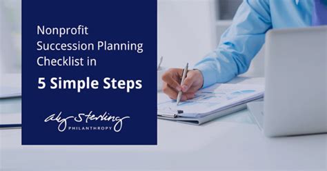 Nonprofit Succession Planning Checklist In 5 Simple Steps Aly Sterling Philanthropy