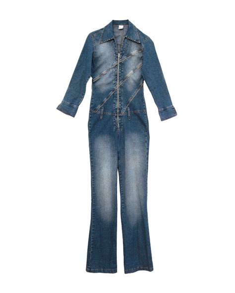 Y2K Denim Jumpsuit 2000s Vintage Jeans Overalls Zi Gem