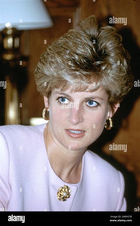 Hrh Princess Diana London Britain 1993 Stock Photo Alamy