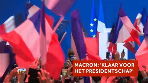 Macron Wint En Roept Op Tot Nationale Eenheid Tegen Le Pen