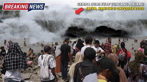 GEMPA BUMI 4 8 Magnitudo Guncang Malang Jatim Hari Ini Terasa Hingga