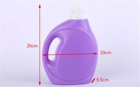 3L Lightweight Customized Plastic Softener Empty Laundry Detergent