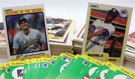 Fleer Baseball Card Sticker Set Stickers Cards