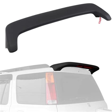 SCITOO ABS Black Rear Window Top Roof Spoiler 3rd Brake Light Exterior