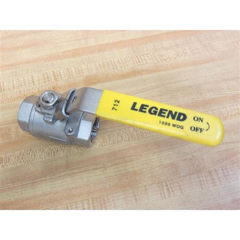 Legend 1000 WOG Ball Valve 712 1 New No Box Mara Industrial