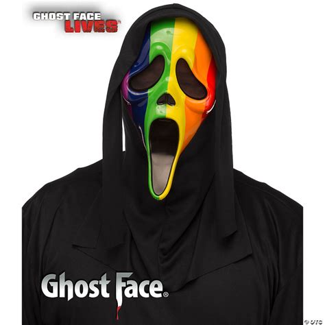 Scary Movie Ghost Face Mask Pride - FantasyCostumes.com