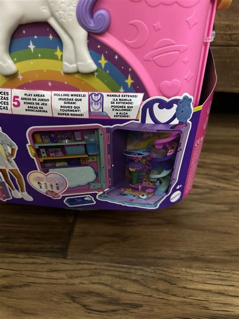 Polly Pocket Pollyville Resort Roll Away Playset Dolls Accessories