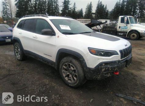 2020 Jeep Cherokee Trailhawk 1c4pjmbn3ld547076 Bid History Bidcars