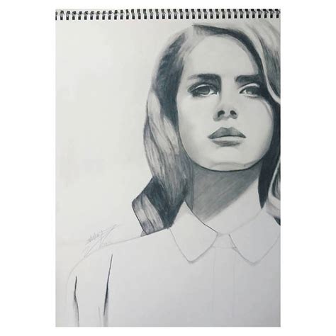 Lana Del Rey Fan Art By Jerraldbryan On Deviantart