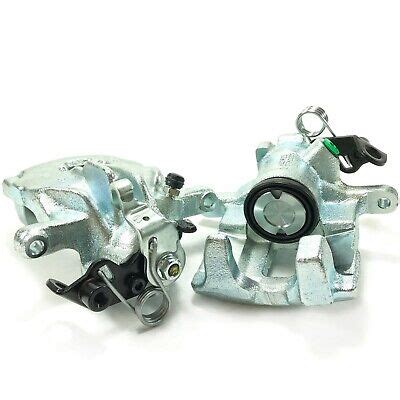 Pair Rear Brake Calipers Fits Vw Transporter T Caravelle T