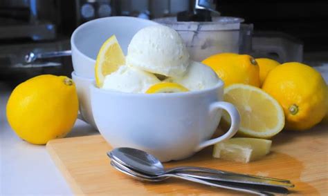 Gelato Al Limone Senza Zucchero Sugar Free Lemon Gelato I Hacked