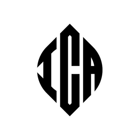 Dise O Del Logotipo De La Letra Circular Ica Con Forma De C Rculo Y