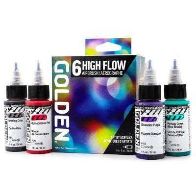 GOLDEN High Flow Acrylic Paint Sets Jerry S Artarama