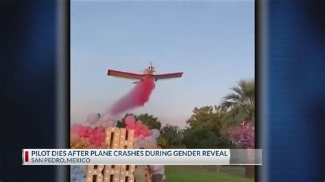 Pilot Dies After Plane Crashes During Gender Reveal Youtube