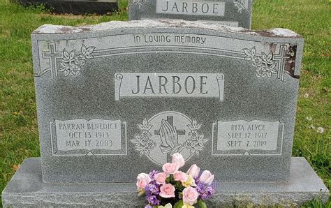 Rita Alyce Tennyson Jarboe 1917 2017 Find A Grave Memorial