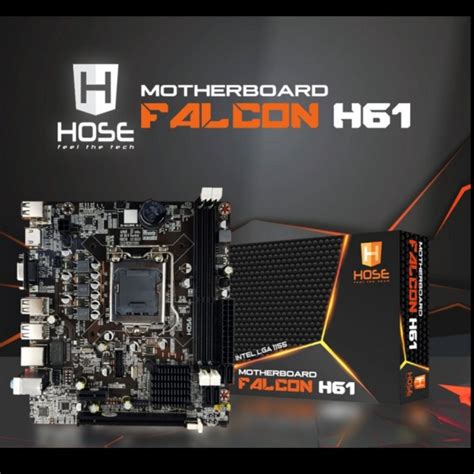 Jual Motherboard Hose Falcon H61 Intel LGA 1155 DDR3 Mainboard Hose