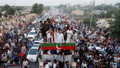 Long March Imran Khan Caused Disorder In Capital Police Tell Sc