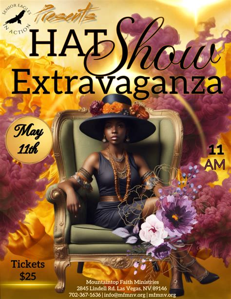 Hat Show Extravaganza Mountaintop Faith Ministries