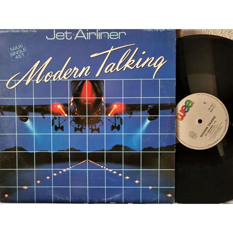 Jet Airliner De Modern Talking Maxi 45T Chez Fiphi Ref 123671723