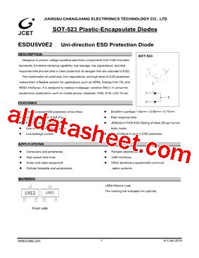 Esdu V E Datasheet Pdf Jiangsu Changjiang Electronics Technology Co