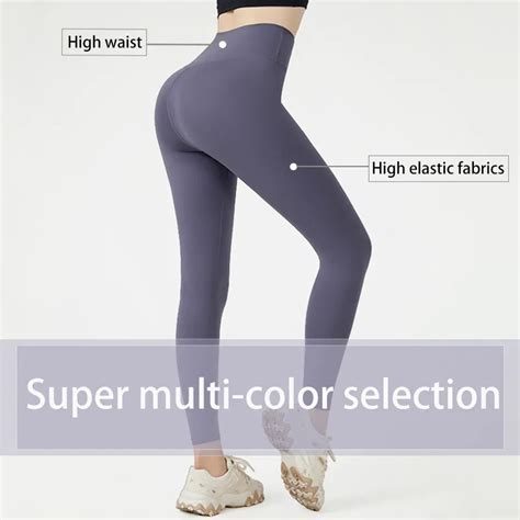 Naked Feeling High Waist Push Up Leggings Para Mulheres Yoga Pants