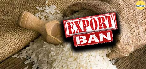 India Bans The Export Of Non Basmati Rice For Domestic Protectionary