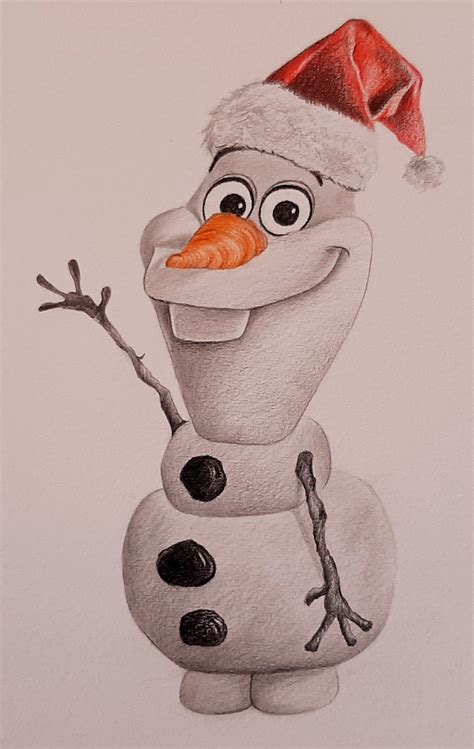 Olaf drawing – Artofit